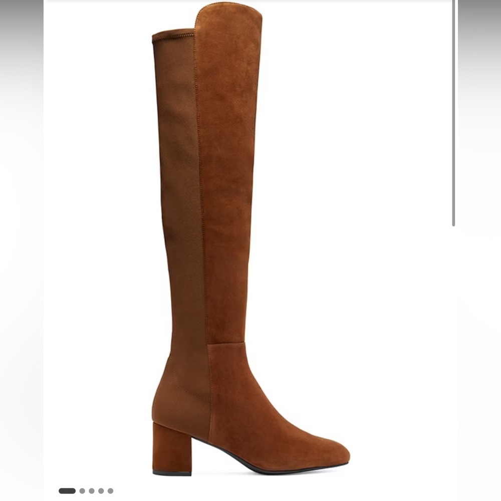Stuart Weitzman Gillian 60 city boot 50/50 Brown Knee-High Women's Boots